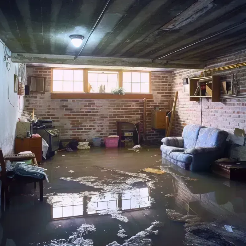 Flooded Basement Cleanup in Red Bay, AL